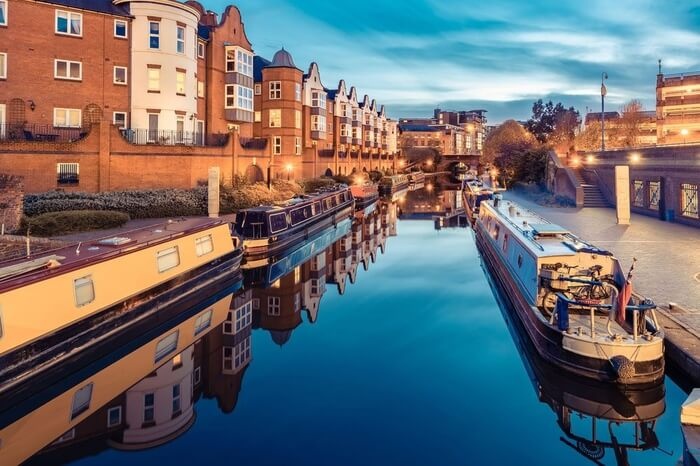 Birmingham Canals and Victorian Architecture